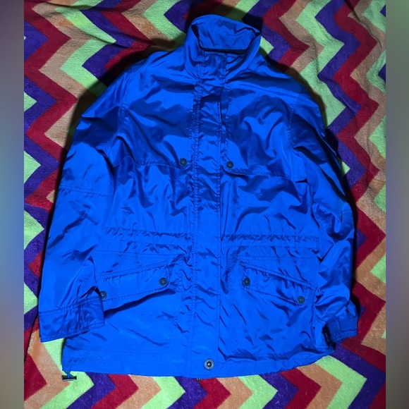 Lauren Ralph Lauren Jackets & Blazers - Vintage Ralph Lauren Naval Supply Company
Rain Jacket Women's Size medium Blue